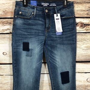 Denizen by Levi modern slim cuffed jeans. Size 8